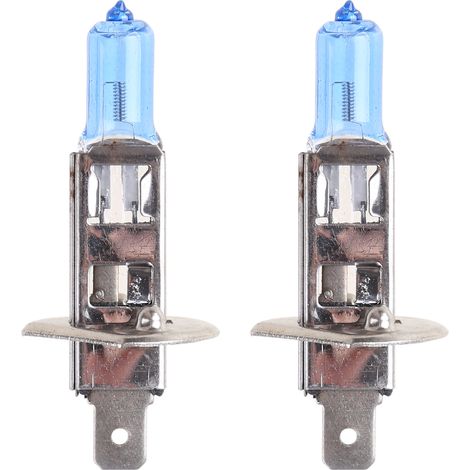 2 Miniatur-Canbus-LED-Scheinwerfer für Autos, 4300 K, H1, 100 W, Tagfahrlicht, Halogen-Nebelscheinwerfer, Autozubehör – AquaForge