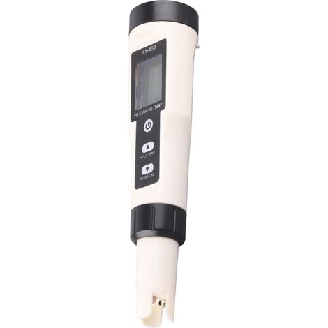 Digitales 4-in-1-Wassermessgerät mit Hintergrundbeleuchtung: Multifunktionale Messung von pH-Wert, H₂O₂, Redoxpotenzial und Temperatur (IP67 wasserdicht) (1/5)