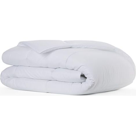 Couette en Fibre 3002 Anti-acariens, Automne-Hiver, 300 g/m², Couleur Blanche (Toutes Les Dimensions Disponibles) (pour lit de 60/70-80 x 160 cm) (1/5)