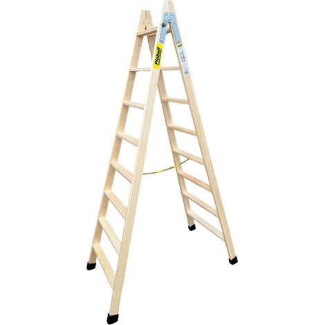Escalier Bois Large Plabell Bld-8 Stabilité Et Confort D'accès, Hauteur 214cm - Plabell (1/2)