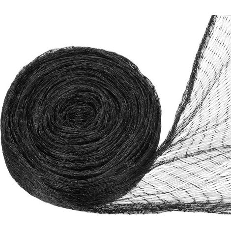 Gartenschutznetz 13x33ft Schwarz Vogelschutznetz & Wildabwehrnetz für Pflanzen, Obstbäume und Hühnerstall (1/5)