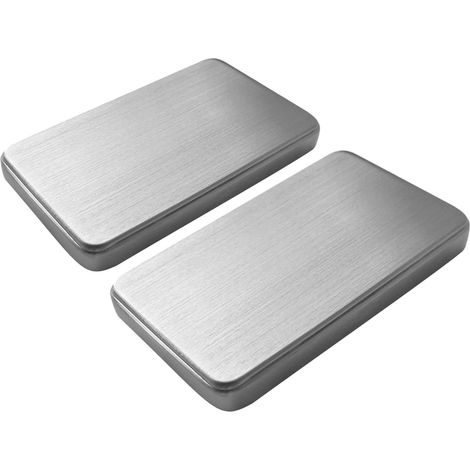 Accumulateur De Froid En Acier Inoxydable Réutilisable Longue Durée Blocs réfrigérants de glacière pour École Travail Plage Randonnée Camping Événements Sportifs Amateurs de