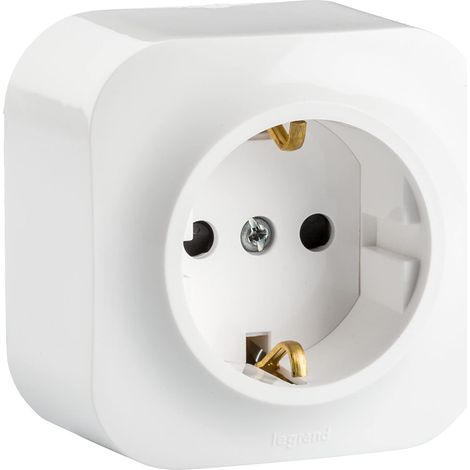 Legrand AP-STECKDOSE 1-FACH WEISS (FORIX 782420) (1/3)