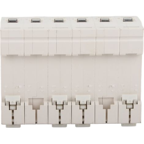 Disjoncteur double, rail de guidage DIN, micro-verrouillage, inverseur manuel 3P+3P 6000 A, 400 V CA (1/5)