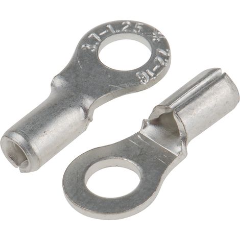 Cosses à œillet RS PRO, Non-isolé, 1.5mm², M3.5, 6.6mm