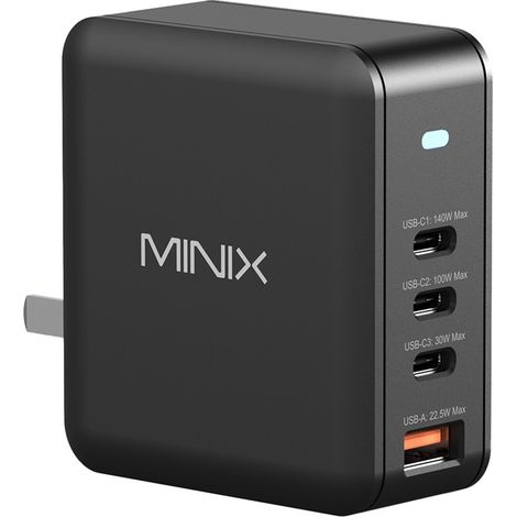 Minix P165 GaN 3x USB-C USB-A Wandladegerät (1/2)