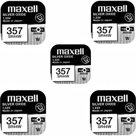 .5 pile 357 SR44W Maxell.