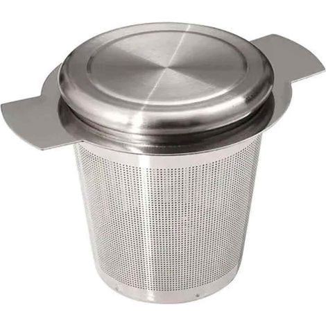 Passoire à Thé En Acier Inoxydable 304 Avec Double Poignée - Filtre Fin Pour Infusion De Thé Et Café - Accessoire De Cuisine Réutilisable - Lot De 1 (1/5)