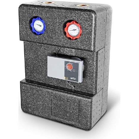 groupe de raccordement CHAUFFAGE WILO GPO-M DN 20 AVEC VANNE 3 voies et SERVOMOTEUR