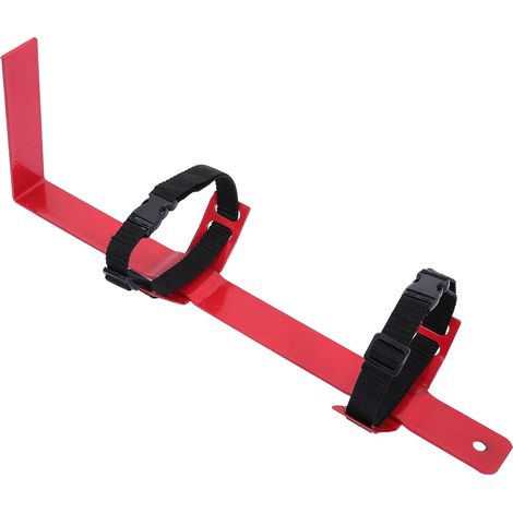 Support métallique pour garage avec sangle à dégagement rapide et (1/5)