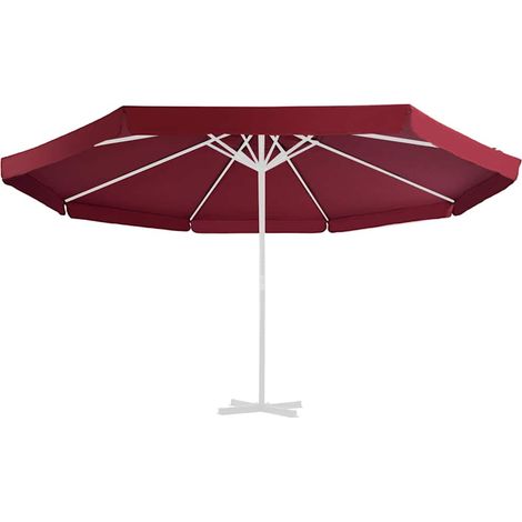 Maison Exclusive - Telo di Ricambio per Tenda da Sole Rosso Bordò 515 cm (1/4)