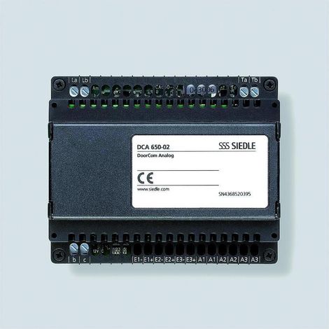 Siedle DCA 650-02 Zugangskontrollsystem Schwarz (1/5)