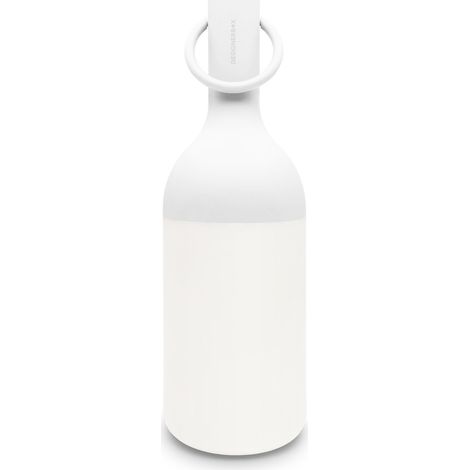 Lámpara portátil Elo de plástico blanco (1/4)