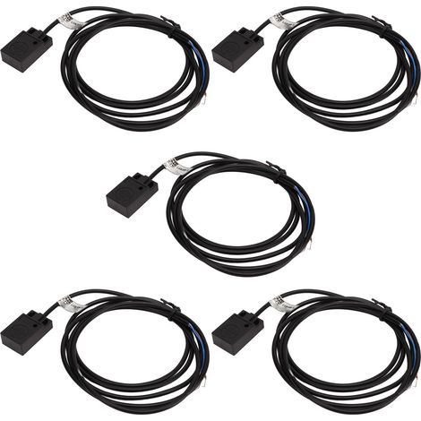 5-mm-induktiver Näherungssensor, schnelle Reaktionszeit, störungsresistent, 2-Draht, normalerweise offen (NO), 110–220 V Wechselstrom (1/5)
