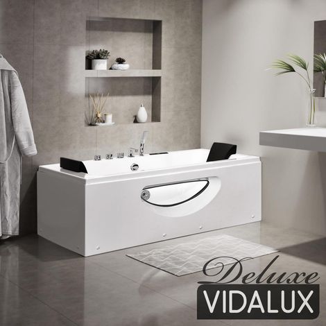 Vidalux WB29 Deluxe Whirlpool & Airspa Bath - 1800 x 900 (1/5)