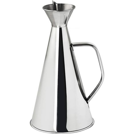 Abert olierona acciaio inox 18/10 tappo silicone antigoccia 100 cl