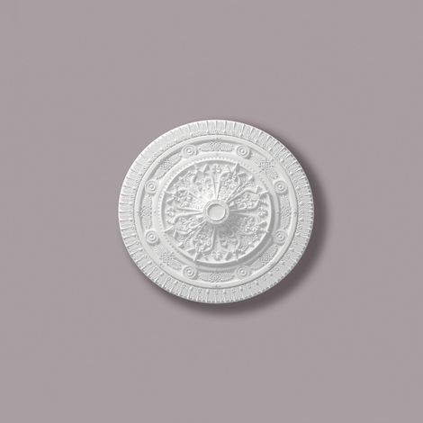 Rosette NMC R25 ARSTYL Noel Marquet Zierelement Zeitloses Klassisches Design weiß Ø 96,5 cm