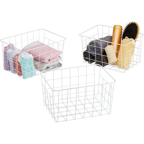 Wire baskets - set of 3 (1/5)