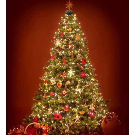 Guirlande Lumineuse 2m 400 LEDs pour Sapin de Noêl, Exterieur Etanche Guirlande LED Sapin Décoration (1/5)