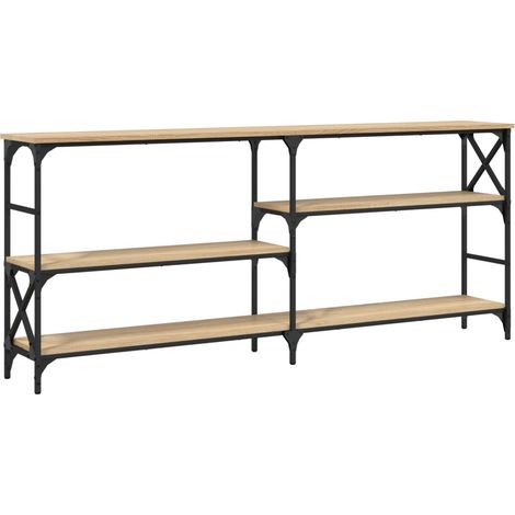 Maison Exclusive - Tavolo Consolle Rovere Sonoma 180x29x76,5 cm Legno Multistrato