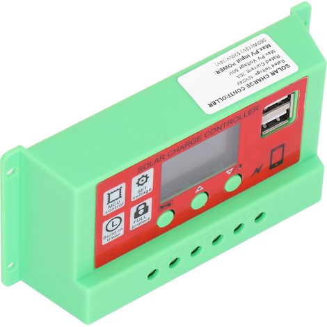 PWM-Solar-Laderegler mit LCD-Anzeige für Smart Home 12V 24V 20A (1/5)