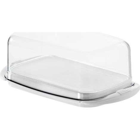 Vaso da fiori Rotho Fresh bianco/trasparente