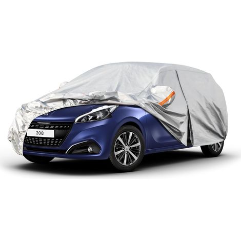 Waterproof Breathable Car Cover Compatible with 208 (2012-2025), 6 Layers Outdoor Car Cover, Rain Sun Dust Cover with Zip and Cotton Lining (1/5)