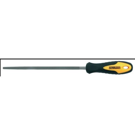 Lima tonda, manico bimateriale, 150 mm OUTIFRANCE