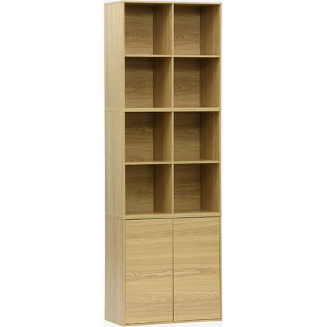 Estantería modular, 8 nichos, 2 puertas (1/5)