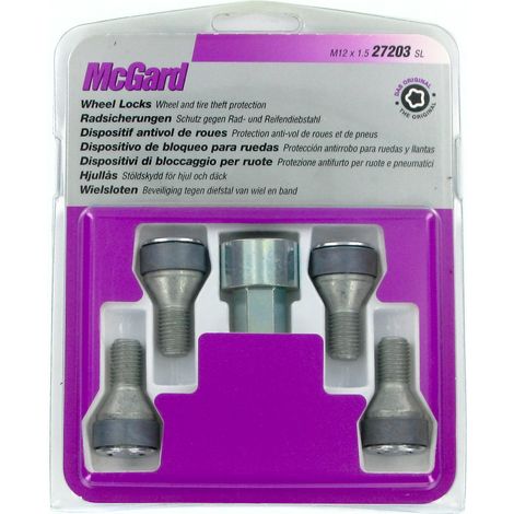Bulloni conici, kit 4 pz - Ultra High Security - A090