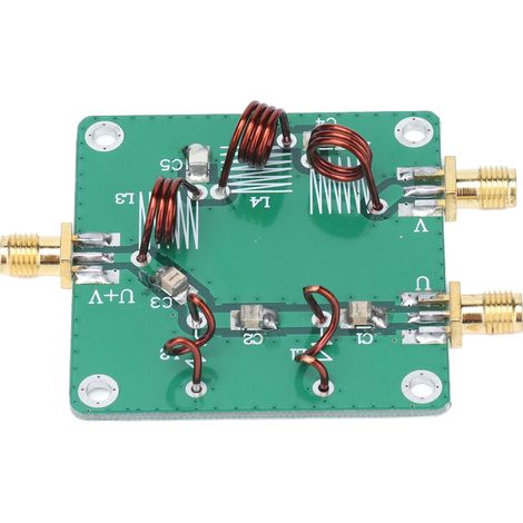 Module de combinaison d'antennes avec filtre LC, séparateur UV et combinateur UV CC-185 MHz et 350-560 MHz haute fréquence