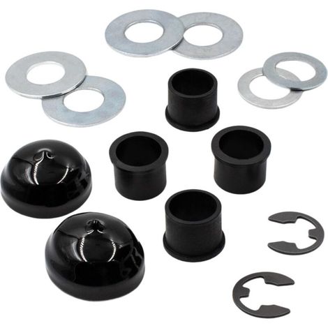 Kit di riparazione per boccola del perno dello sterzo, sostituisce il codice 532006266, facile installazione, accessorio ad alte prestazioni per tosaerba portatili.