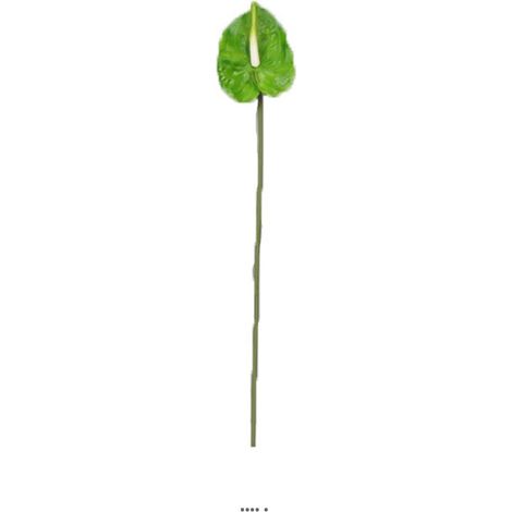 Tige Anthurium artificiel L 66 cm Vert - couleur: Vert (1/2)