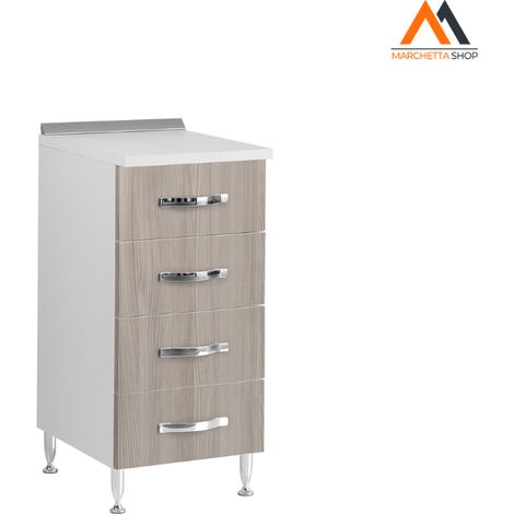 CASSETTIERA PER CUCINE COMPONIBILI L.40 x P.50 x H.85. - col