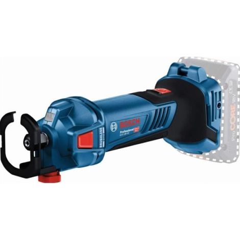 Bosch – Affleureuse sans fil 18V – Moteur Brushless – Autonomie d'une journée – Pour plaques de plâtre – Coupe précise et régulière