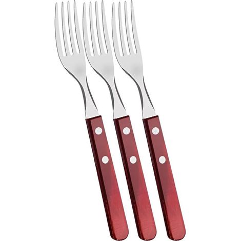 Tramontina forchette tavola Polywood rosso 20 cm
