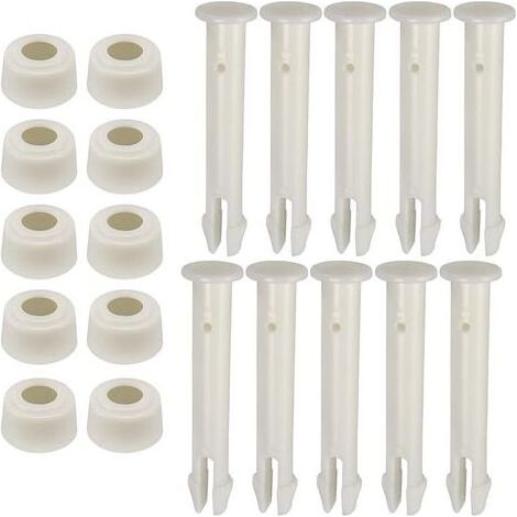 10 Chevilles de Remplacement pour Piscines Tubulaires Rondes Intex – Pièces de Rechange pour Joints d'Étanchéité, Accessoires de Réparation (1/5)