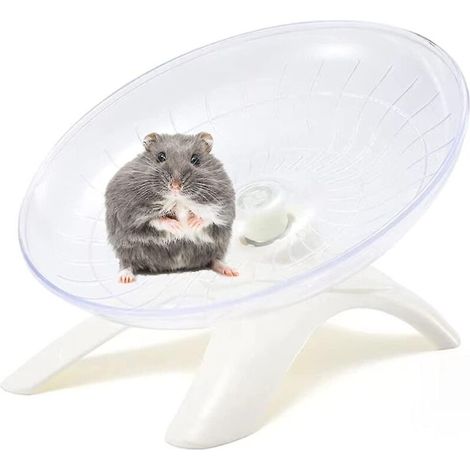 Hamster Flying Saucer Silent Running Wheel for Small Pets (1/5)