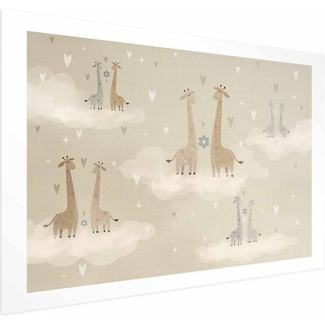 Poster - Giraffe innamorate (1/4)