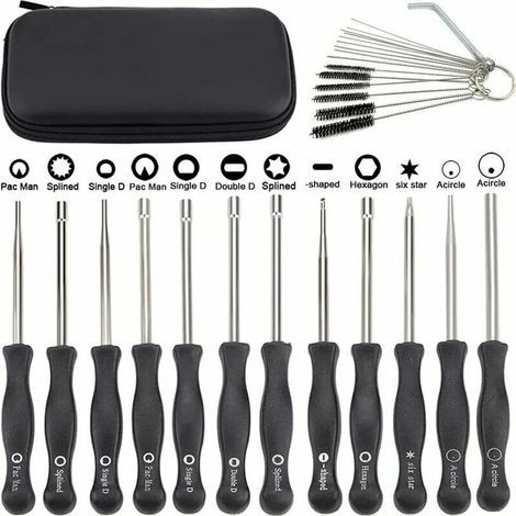 Lot de 12 outils de réglage carburateur avec scredrivers acircle pour petit moteur 2 temps pour Husqvarna pour tronçonneuse (1/4)