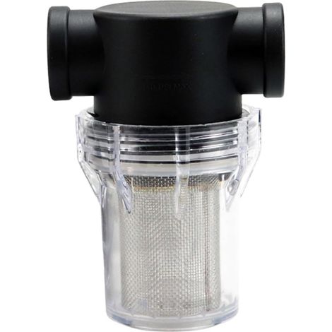 Prefiltro de jardín, colador de acero inoxidable, colador de alto caudal, bomba de riego de jardín (1 pulgada a malla 40) (1/5)