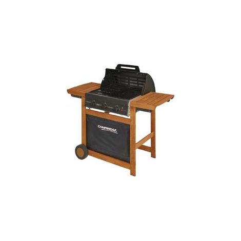 BARBECUE GAS 3 BRUCIATORI CM.60X46 ADELAIDE 3 WOODY L DUALGAS- - bracere cm.60x46 -  CAMPINGAZ