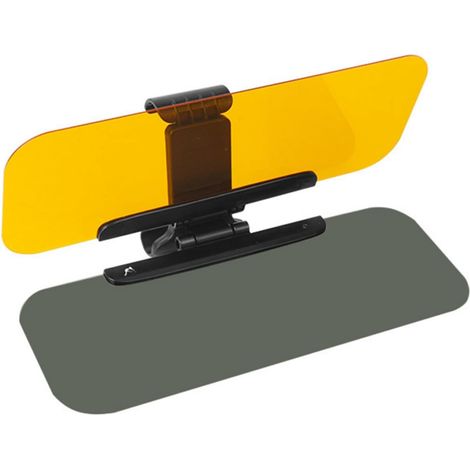Mince Transportable Contre les sourcils Sun Counselor 720P pour voiture jour soir conduite sécurité simple attache accord d'installation attacher conseiller solaire contre les sourcils pour