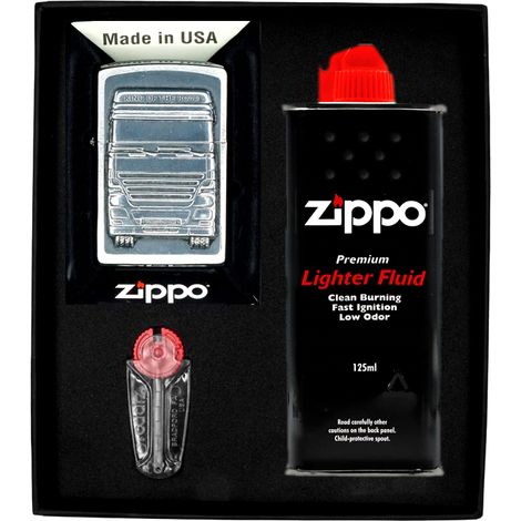 ZIPPO Feuerzeug KING OF THE ROAD Geschenkset Nr. 1 (1/3)