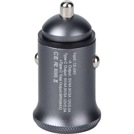 Support de chargeur de téléphone de voiture rapide Portable à double Port USB pour QC3.0 (1/5)