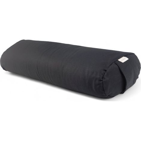 Cuscino da yoga in grano saraceno, cotone nero (1/5)