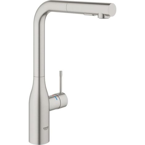 GROHE Essence Einhand-Spültischarmatur, Ausladung 204mm, hoher