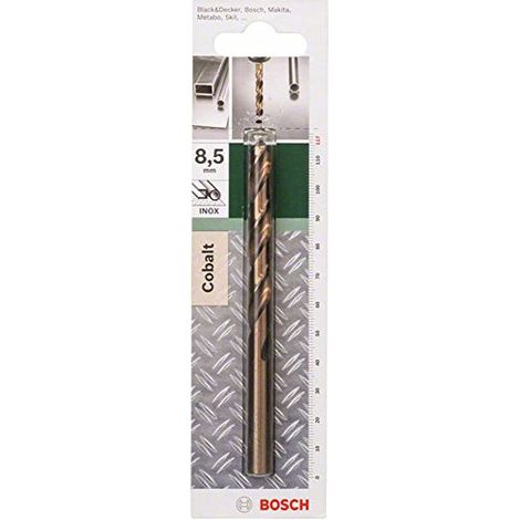 Bosch DIY HSS-Co 2609255080 - Punta per trapano in metallo, 8,5 x 75 x117 mm (1/4)