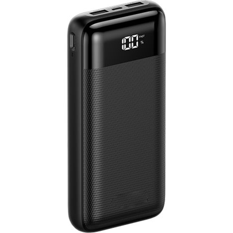 Power bank Toivize da 20000 mAh – Porta USB-C – Design compatto e leggero – Indicatore LED – Ricarica il tuo telefono in viaggio, al lavoro e all'aperto.