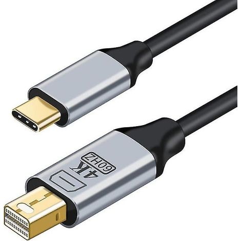 Nouveau câble Thunderbolt 3, USB-C vers DP Type-C vers DisplayPort 4K 60 Hz (1/4)